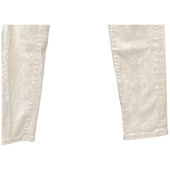 Adriano Goldschmied The Legging Ankle Super Skinny Ankle 26R Snake Print Pink - Picture 7 of 15